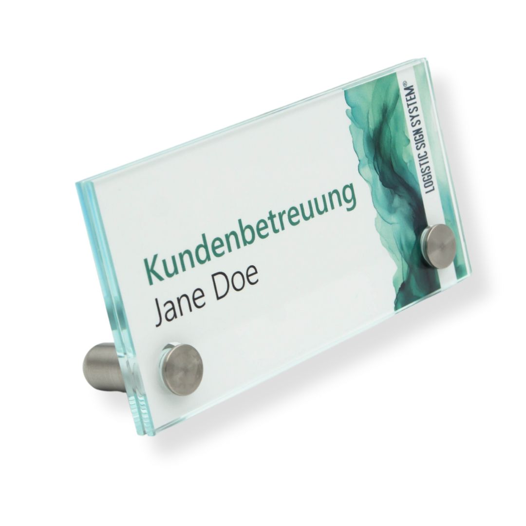  Tischschild Vitrum B